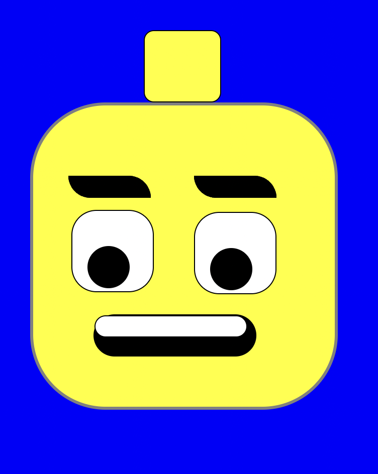 CSS creature legoman